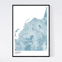 Load image into Gallery viewer, Luanda City Map Print