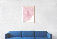 Load image into Gallery viewer, Map of Lymington, United Kingdom