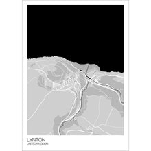 Load image into Gallery viewer, Map of Lynton, United Kingdom