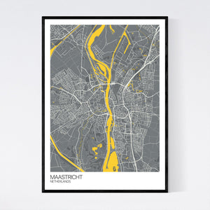 Maastricht City Map Print