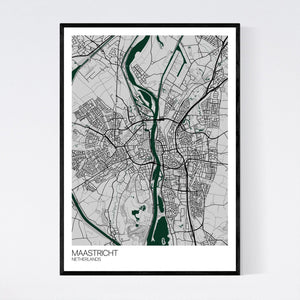 Maastricht City Map Print