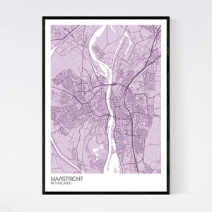 Maastricht City Map Print