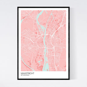 Maastricht City Map Print