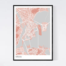 Load image into Gallery viewer, Map of Macau, 