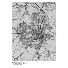 Load image into Gallery viewer, Map of Macclesfield, United Kingdom