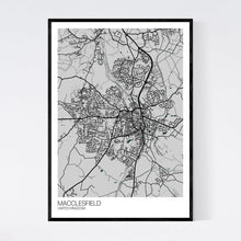 Load image into Gallery viewer, Map of Macclesfield, United Kingdom