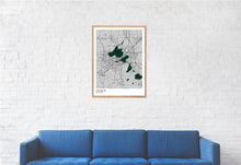 Load image into Gallery viewer, Map of Madison, Wisconsin