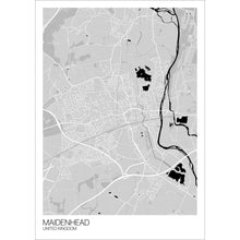 Load image into Gallery viewer, Map of Maidenhead, United Kingdom