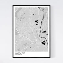 Load image into Gallery viewer, Map of Maidenhead, United Kingdom