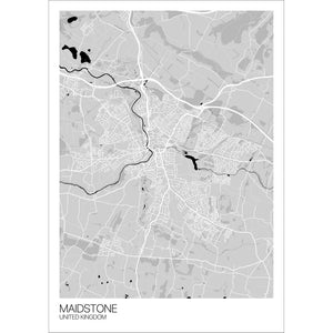 Map of Maidstone, United Kingdom