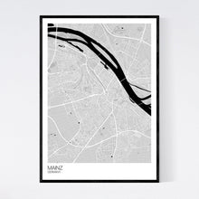 Load image into Gallery viewer, Mainz City Map Print