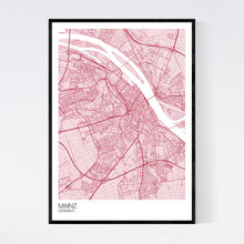 Load image into Gallery viewer, Mainz City Map Print