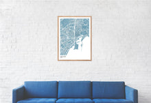 Load image into Gallery viewer, Map of Málaga, Spain