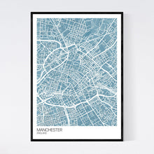 Load image into Gallery viewer, Manchester City Centre City Map Print