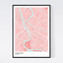 Load image into Gallery viewer, Mannheim City Map Print