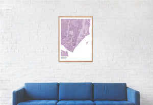 Map of Maputo, Mozambique