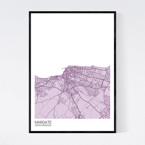Map of Margate, United Kingdom