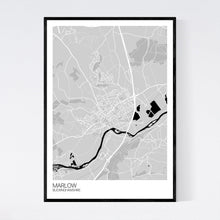 Load image into Gallery viewer, Marlow Town Map Print