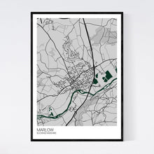 Load image into Gallery viewer, Marlow Town Map Print