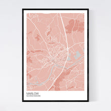 Load image into Gallery viewer, Marlow Town Map Print