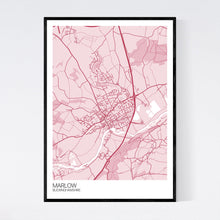 Load image into Gallery viewer, Marlow Town Map Print