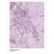 Load image into Gallery viewer, Map of Marrakech, Morocco