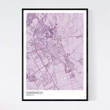 Load image into Gallery viewer, Map of Marrakech, Morocco