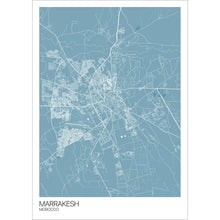Load image into Gallery viewer, Map of Marrakesh, Morocco