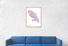 Load image into Gallery viewer, Map of Martinique, 