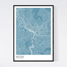 Load image into Gallery viewer, Matlock City Map Print