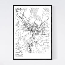 Load image into Gallery viewer, Map of Matlock, United Kingdom