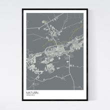 Load image into Gallery viewer, Maturín City Map Print