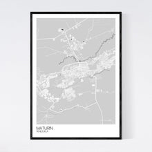 Load image into Gallery viewer, Maturín City Map Print