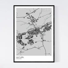 Load image into Gallery viewer, Map of Maturín, Venezuela