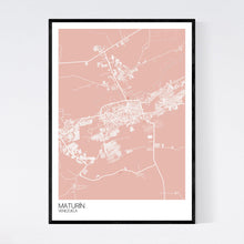 Load image into Gallery viewer, Maturín City Map Print