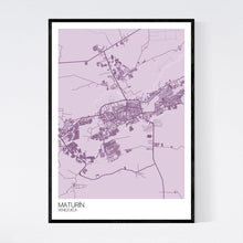 Load image into Gallery viewer, Maturín City Map Print