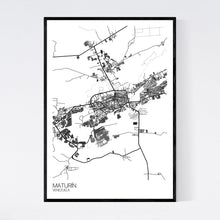 Load image into Gallery viewer, Maturín City Map Print
