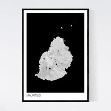 Load image into Gallery viewer, Map of Mauritius, 