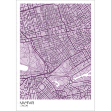 Load image into Gallery viewer, Map of Mayfair, London