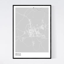Load image into Gallery viewer, Mecca City Map Print