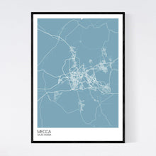 Load image into Gallery viewer, Map of Mecca, Saudi Arabia