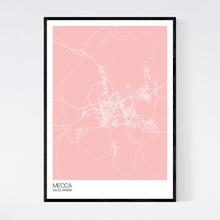 Load image into Gallery viewer, Mecca City Map Print
