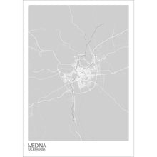 Load image into Gallery viewer, Map of Medina, Saudi Arabia
