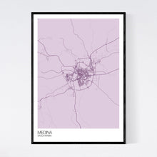 Load image into Gallery viewer, Medina City Map Print