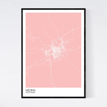 Load image into Gallery viewer, Medina City Map Print