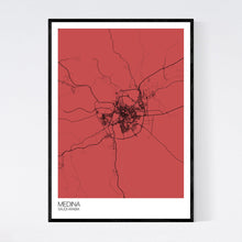 Load image into Gallery viewer, Medina City Map Print