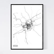 Load image into Gallery viewer, Medina City Map Print