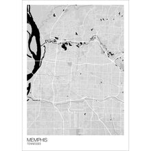 Load image into Gallery viewer, Map of Memphis, Tennessee