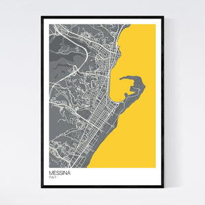 Messina City Map Print