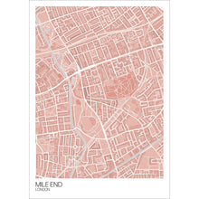 Load image into Gallery viewer, Map of Mile End, London
